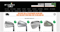 Desktop Screenshot of mcguirksgolf.com